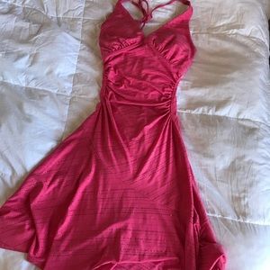 Pink cocktail dress